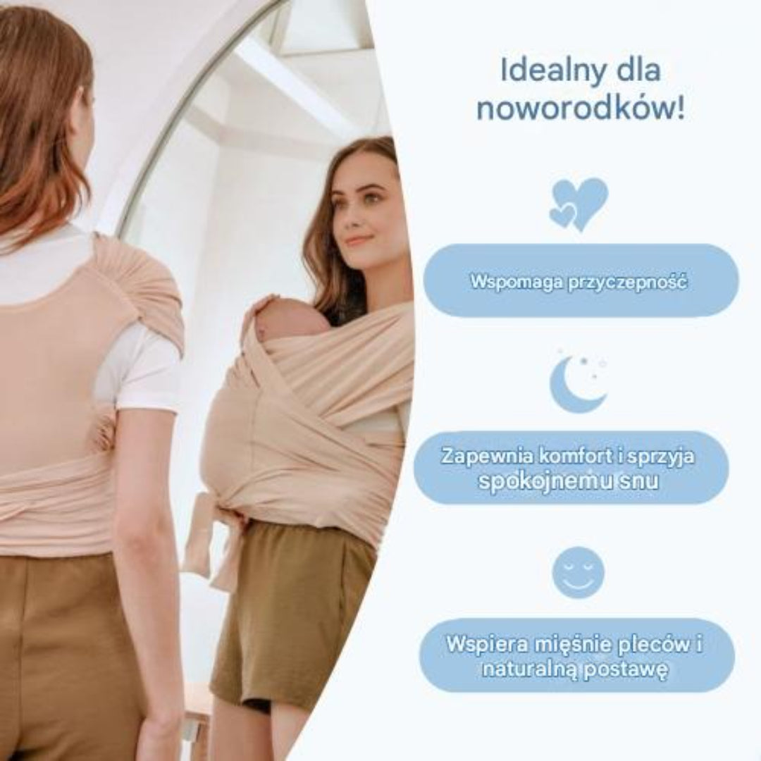 Chusta do noszenia niemowląt – widok produktu 2 | Kidartsy
