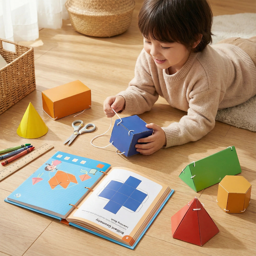 Książka do nauki geometrii – widok produktu 1 | Kidartsy