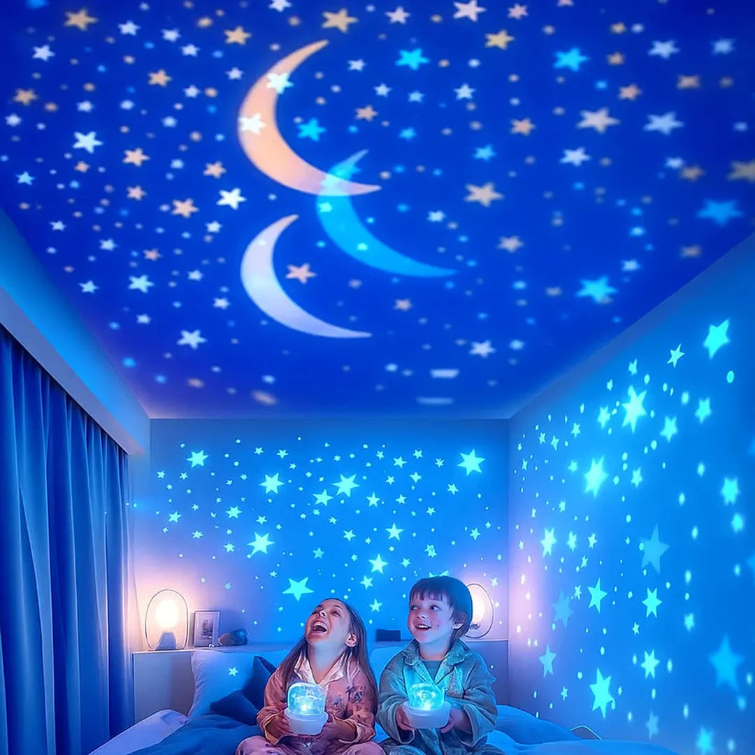 Lampka Nocna 2w1 z Projektorem dla Dzieci – widok produktu 1 | Kidartsy