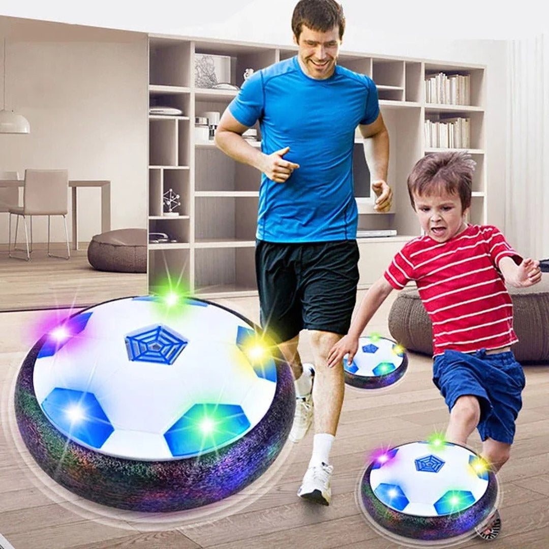Lewitująca Piłka Nożna LED – Sportowa Zabawa w Domu dla Dzieci – widok produktu 4 | Kidartsy