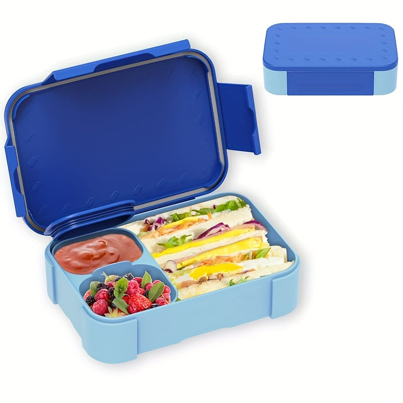 Lunchbox dla dzieci 900 ml z 2 dodatkowymi pojemniczkami na sos i owoce – widok produktu 1 | Kidartsy