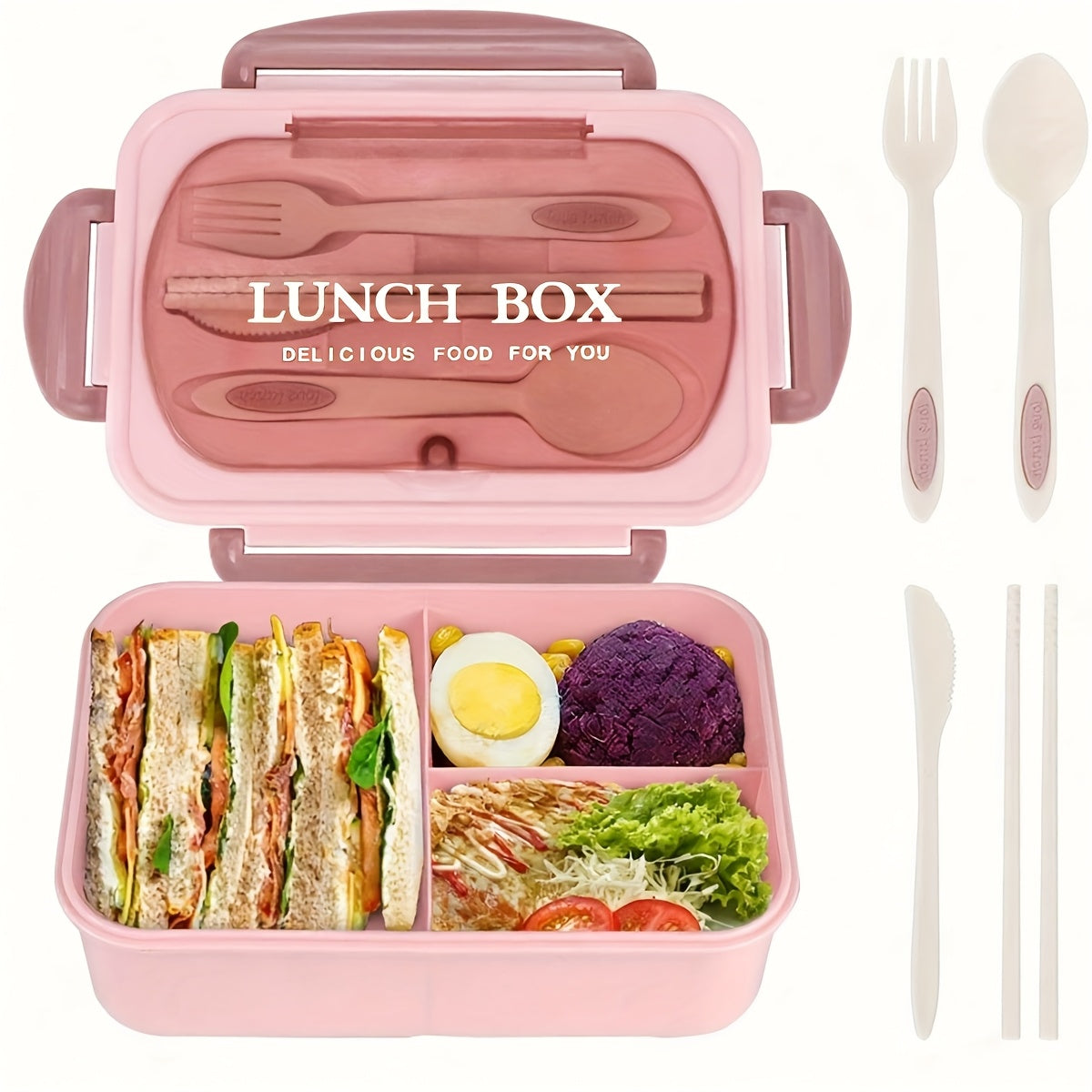 Lunchbox dla dzieci z przegródkami – widok produktu 4 | Kidartsy