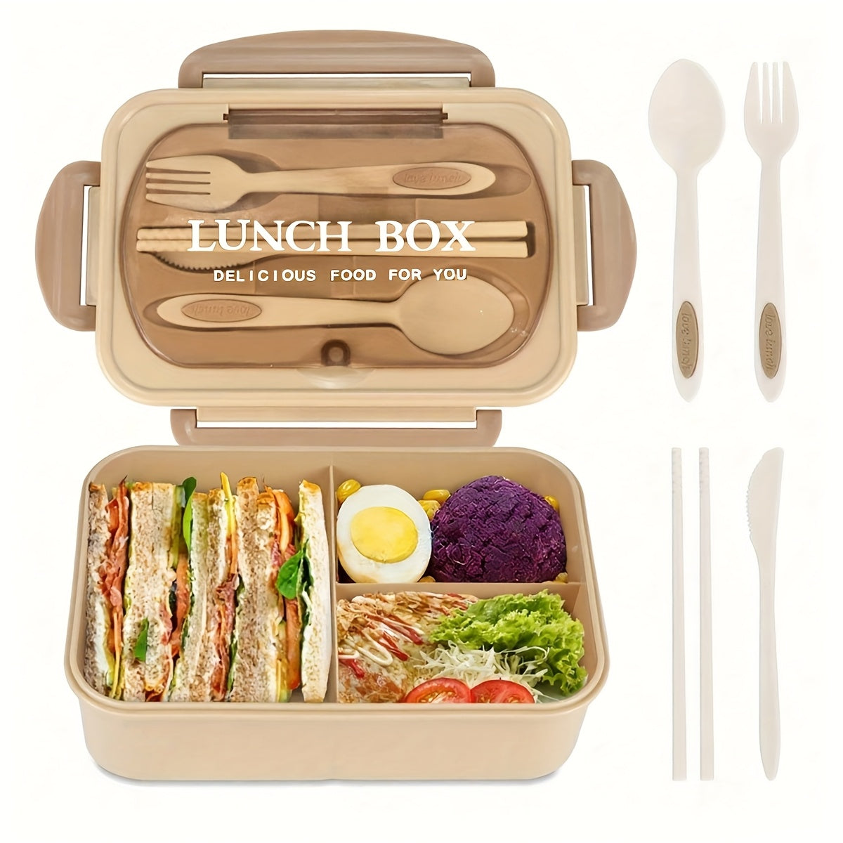 Lunchbox dla dzieci z przegródkami – widok produktu 6 | Kidartsy