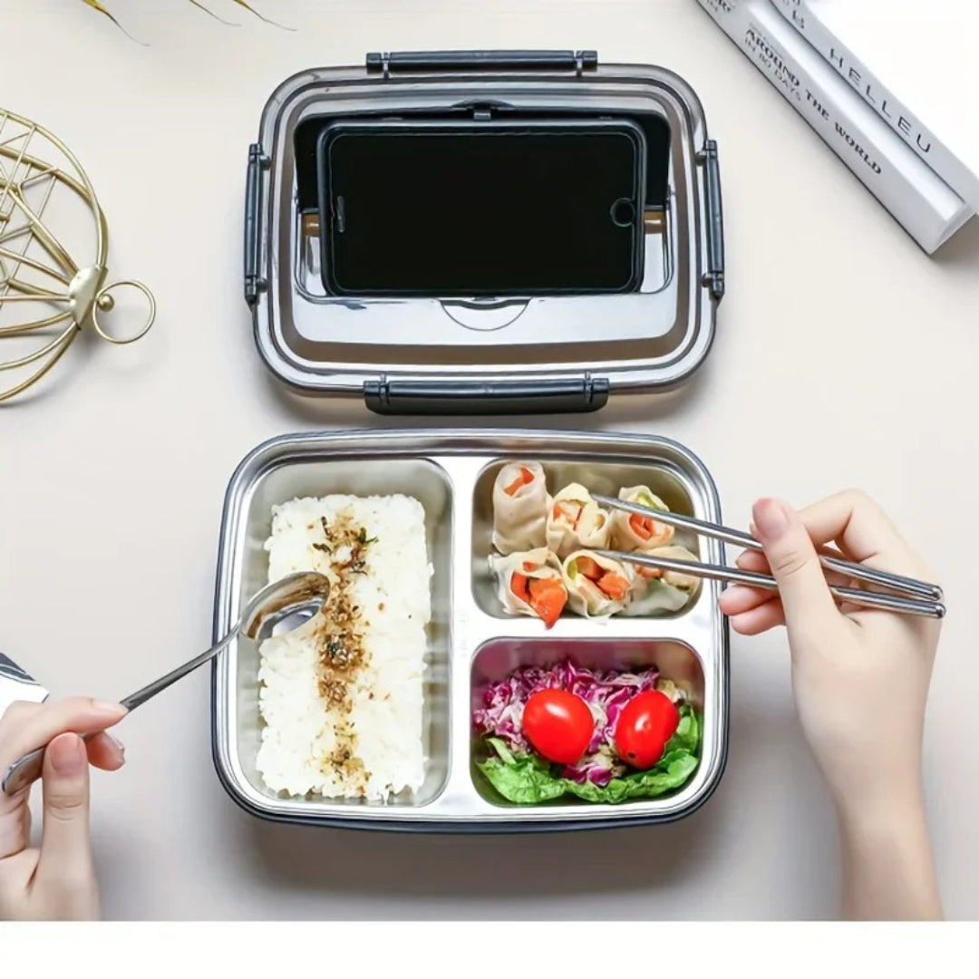 Lunchbox ze stali nierdzewnej – widok produktu 1 | Kidartsy