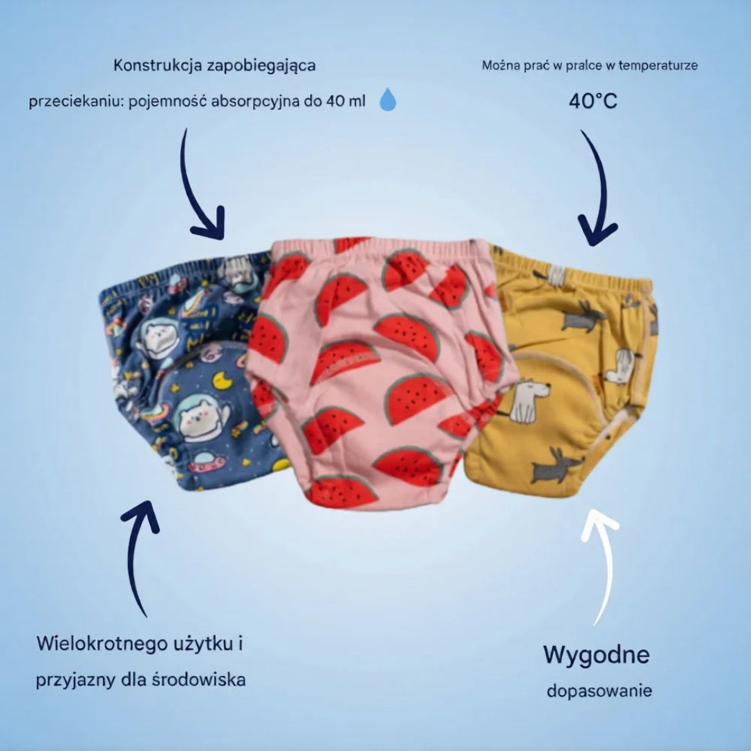 Majtki treningowe do nauki korzystania z nocnika – widok produktu 2 | Kidartsy
