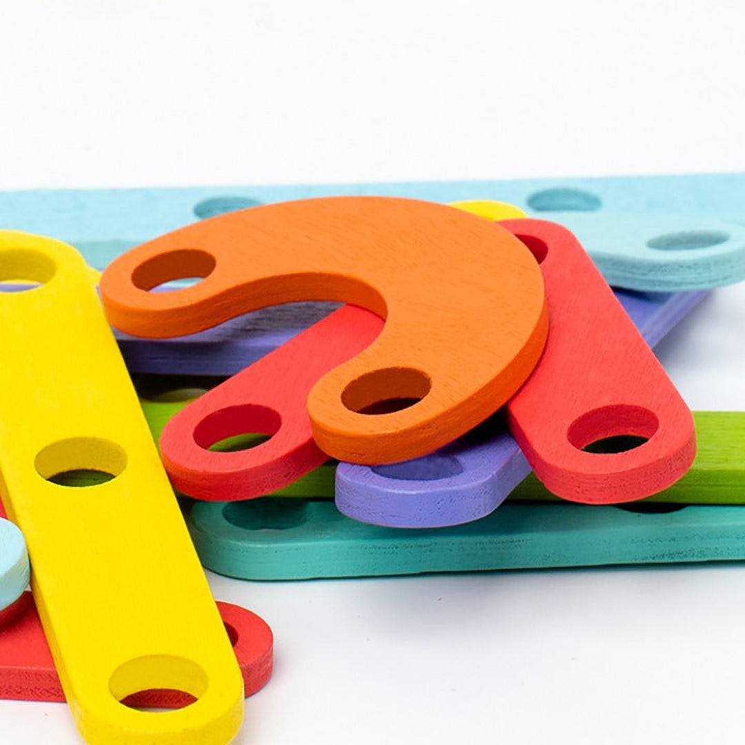 Montessori Tablica Puzzle – Kreatywne Myślenie i Zabawa dla Dzieci – widok produktu 8 | Kidartsy