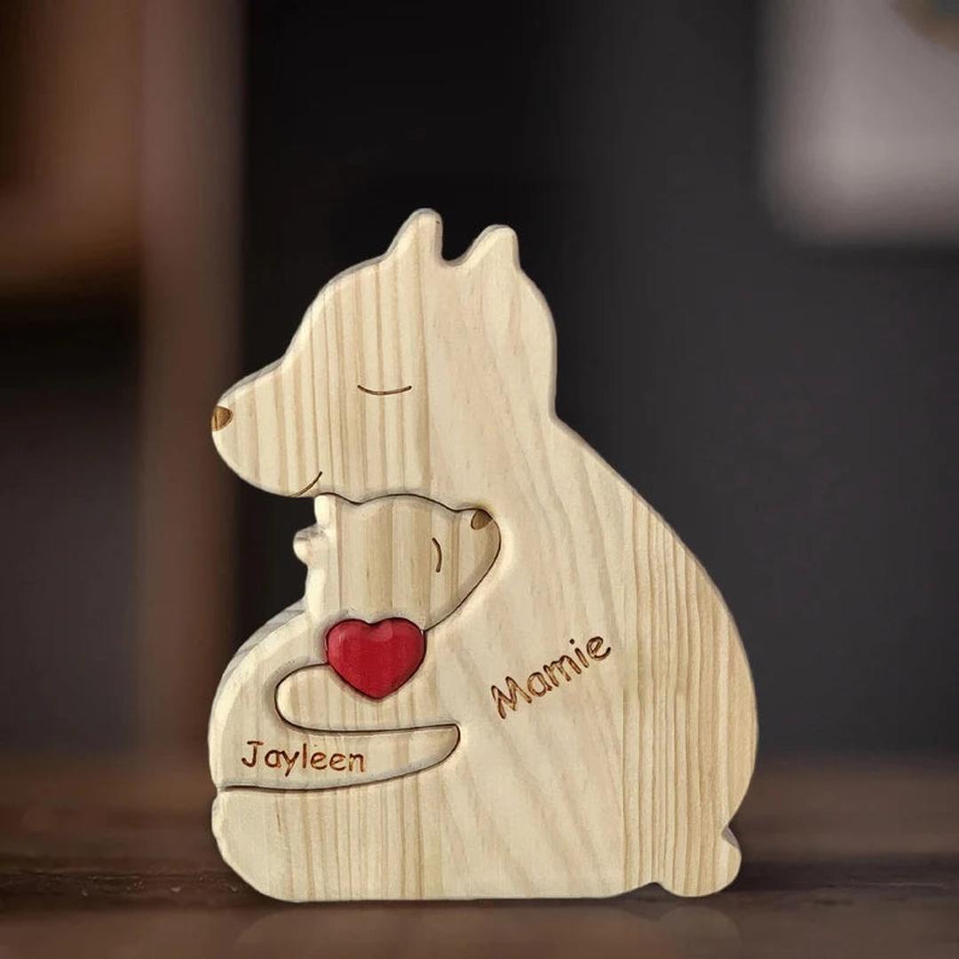 Personalizowana Rodzina Misiów – Wyjątkowy Prezent dla Rodziny – widok produktu 1 | Kidartsy