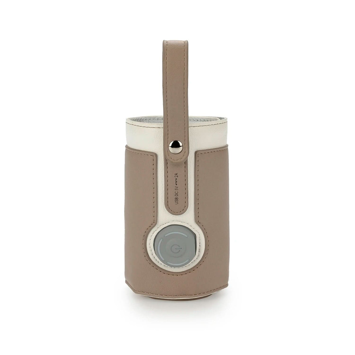 Podgrzewacz do butelek USB, brązowy