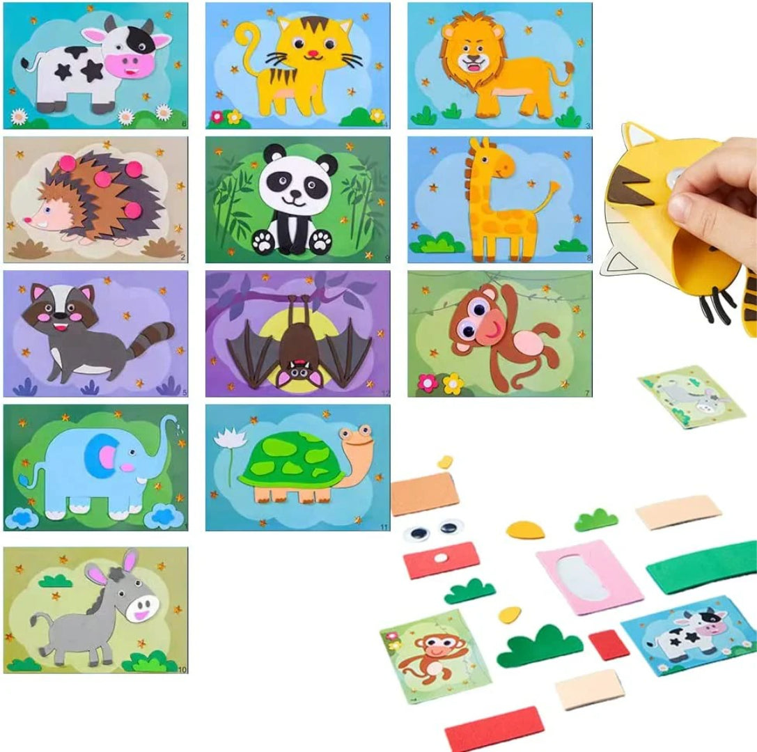 Puzzle piankowe 3D – widok produktu 1 | Kidartsy