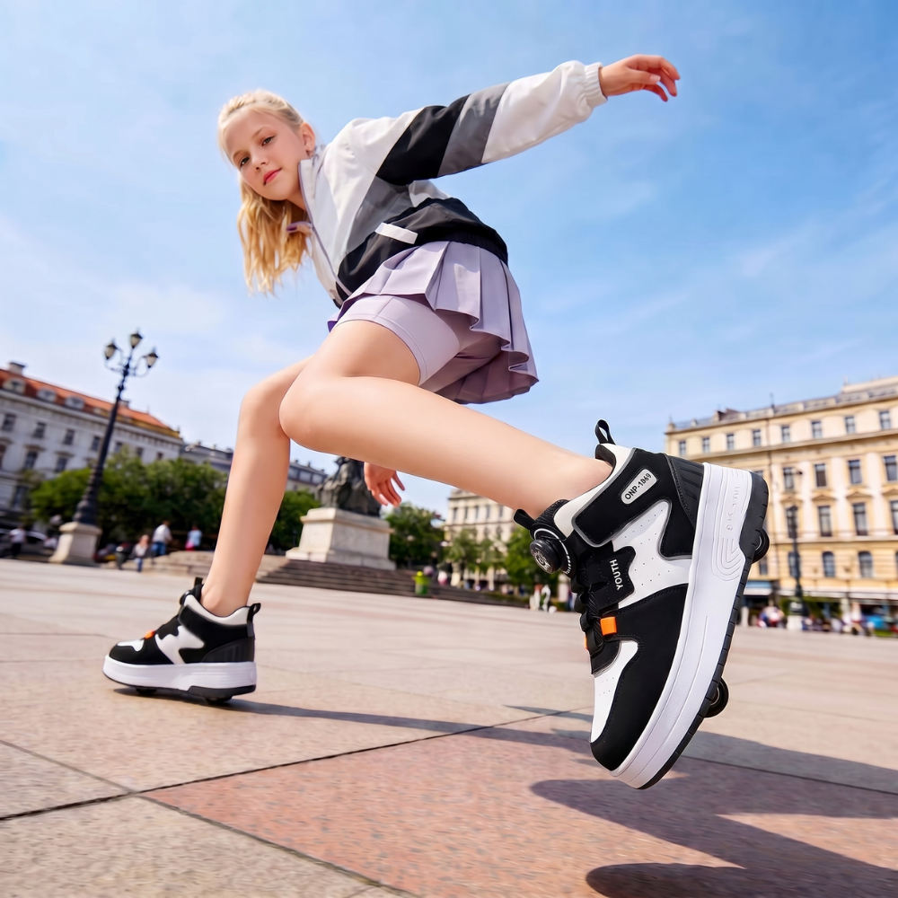 Regulowane sneakersy dla dzieci – rosną razem ze stopą – widok produktu 4 | Kidartsy