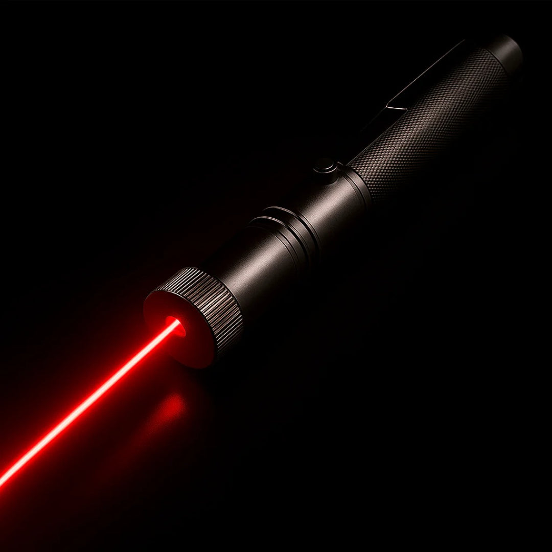 Regulowany Wskaźnik Laserowy Z Ogniskowaniem – Mocna Wiązka Światła – widok produktu 4 | Kidartsy