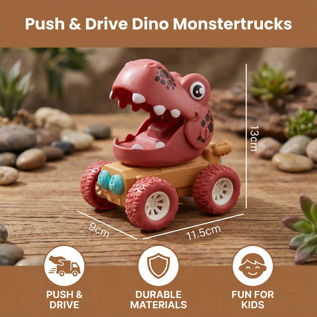 Samochód dinozaur monster truck – widok produktu 5 | Kidartsy