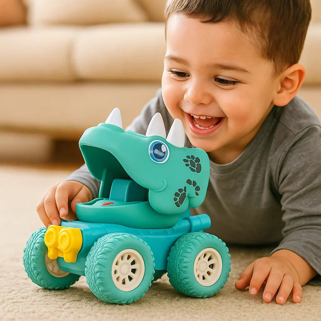Samochód dinozaur monster truck – widok produktu 8 | Kidartsy
