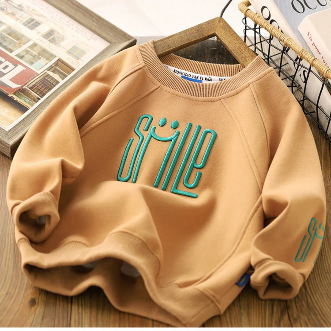 Sweter dziecięcy z nadrukiem – widok produktu 5 | Kidartsy