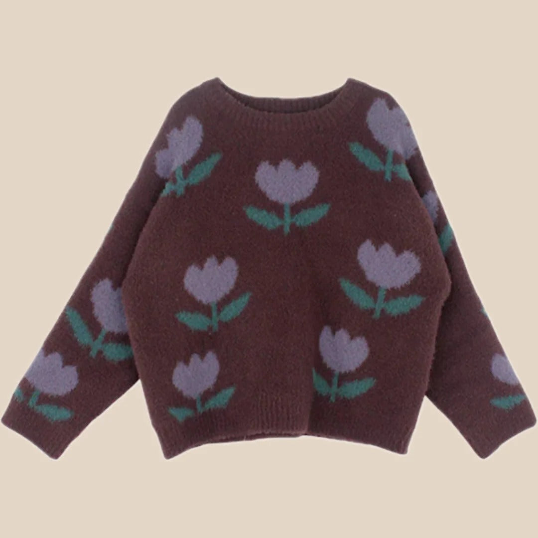 Sweter z nadrukiem – widok produktu 1 | Kidartsy