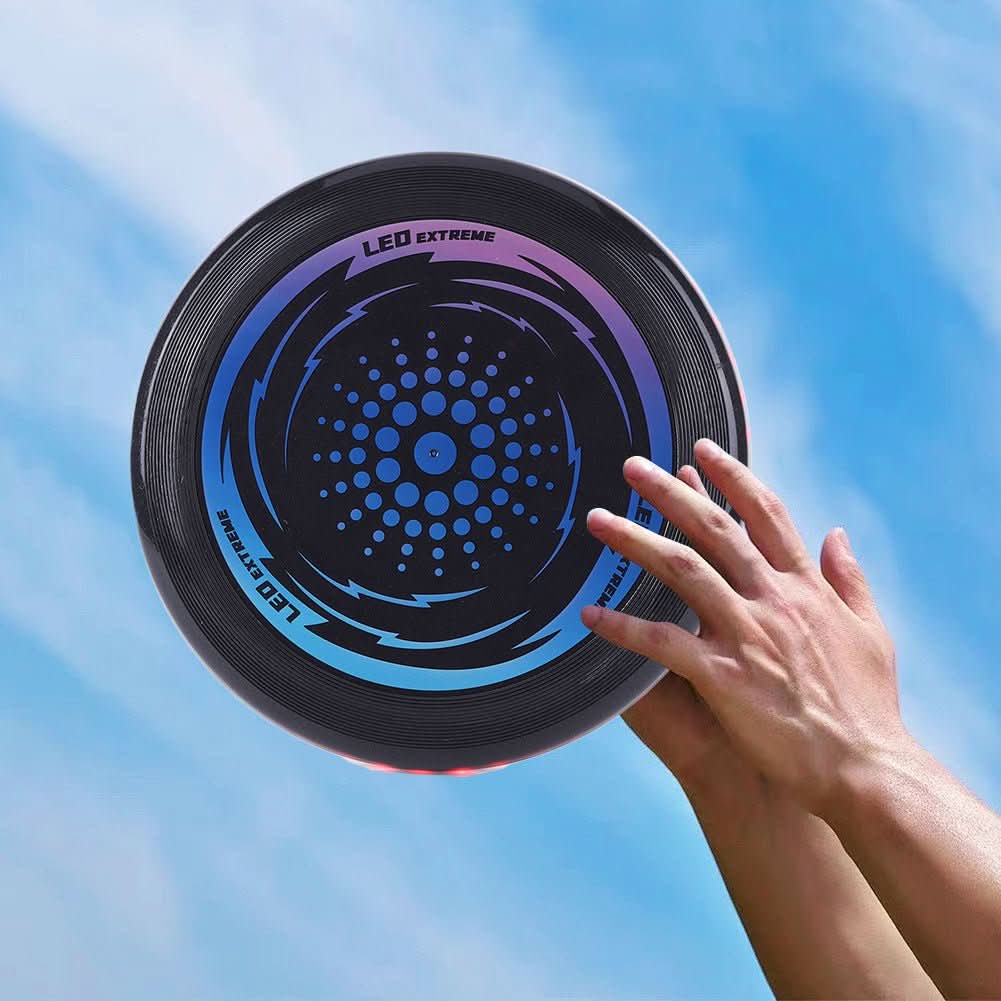 Świecące frisbee LED, frisbee z góry