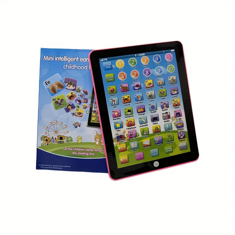 Tablet edukacyjny zabawka, tablet różowy