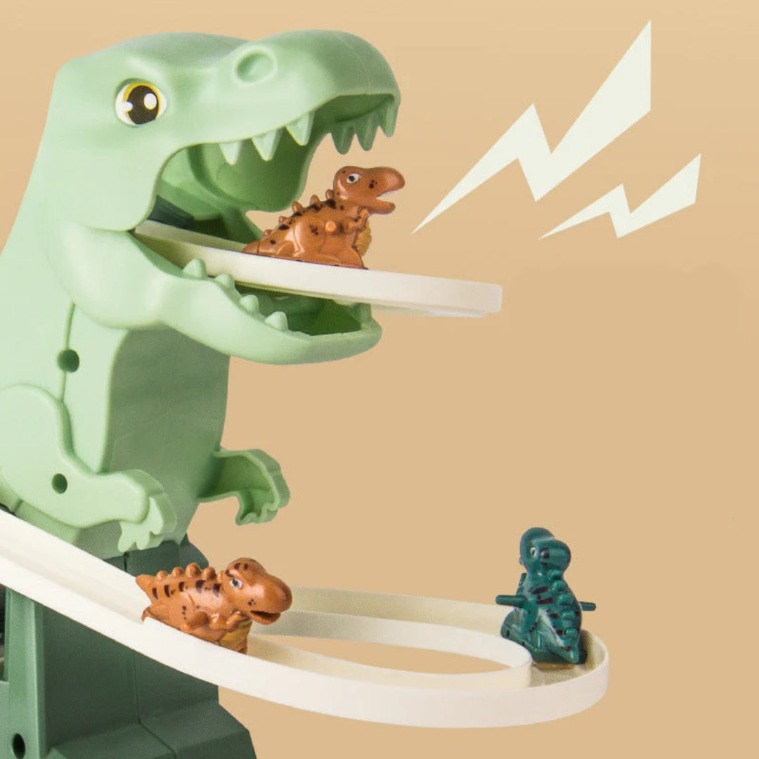 Tor wyścigowy z dinozaurami – widok produktu 3 | Kidartsy