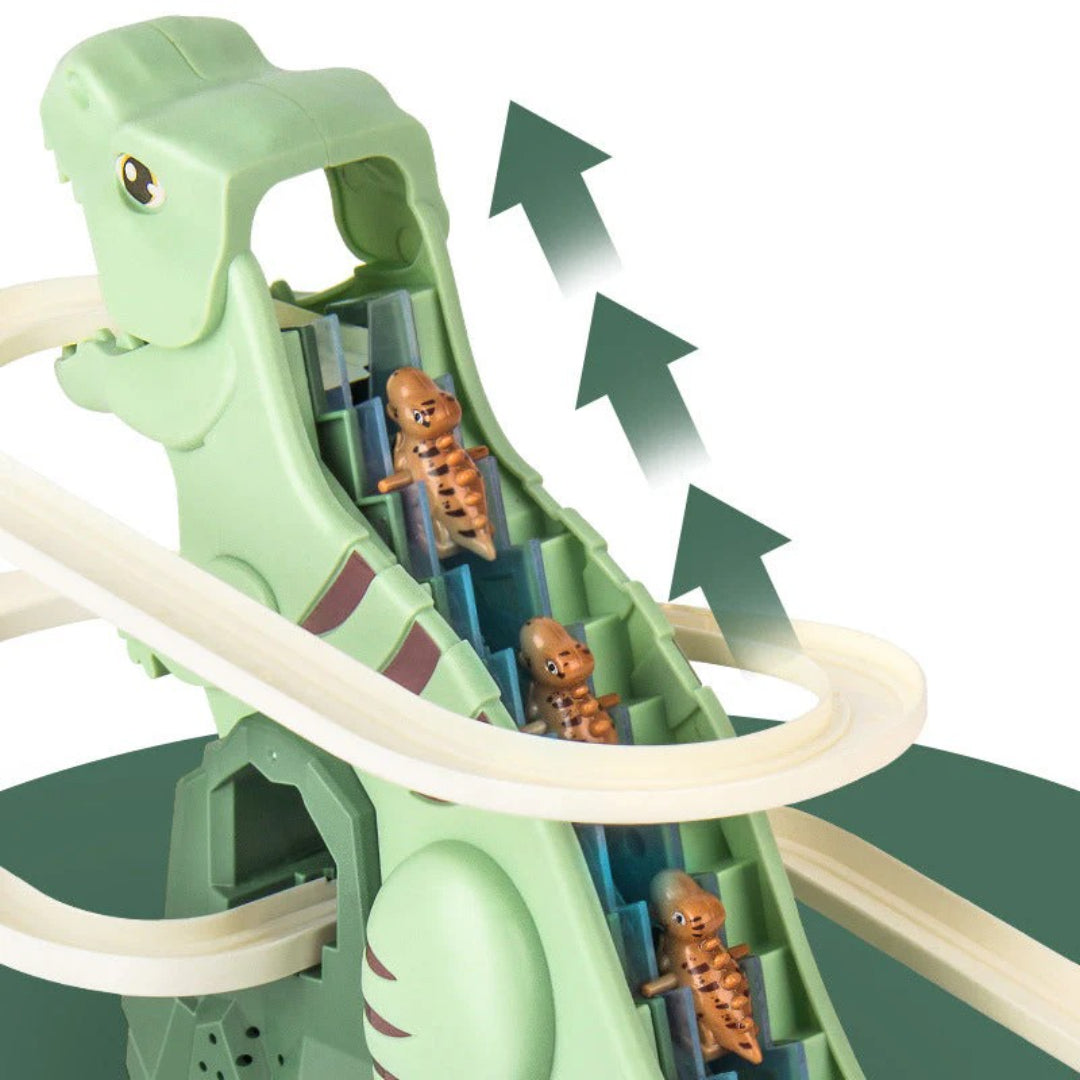Tor wyścigowy z dinozaurami – widok produktu 4 | Kidartsy
