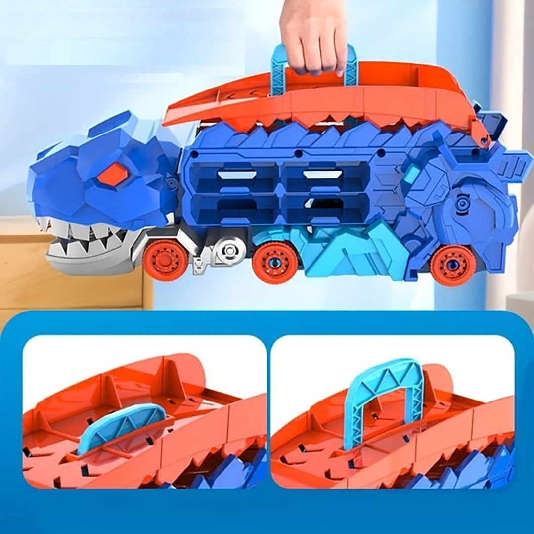 Transformująca się ciężarówka zabawka – dinozaur – widok produktu 5 | Kidartsy