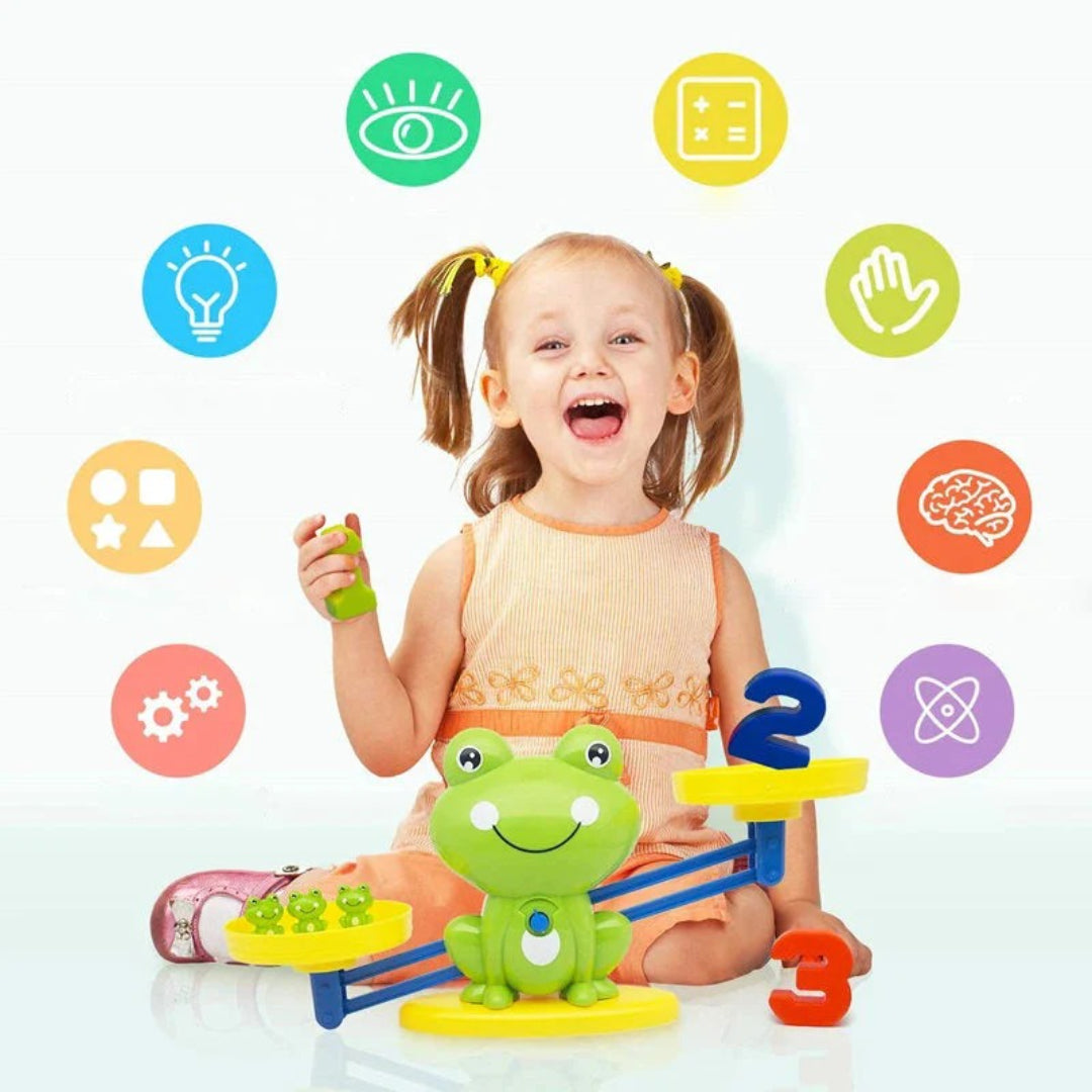 Waga matematyczna żaba – widok produktu 8 | Kidartsy
