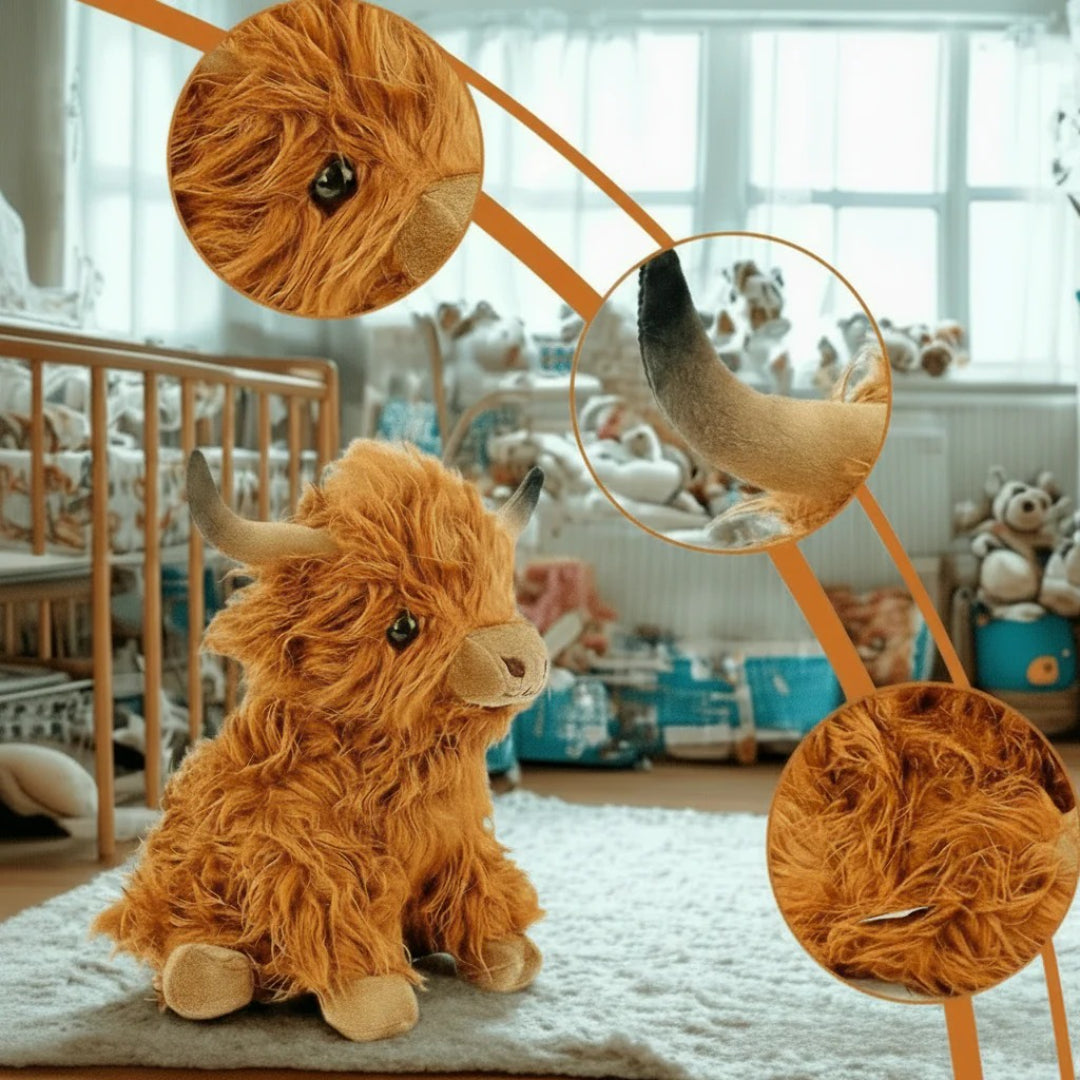 Zabawka Highland Cow – widok produktu 3 | Kidartsy