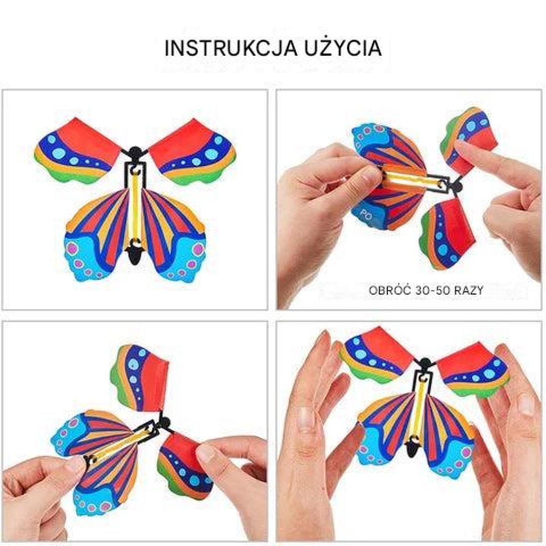 Zestaw latających motyli – widok produktu 9 | Kidartsy