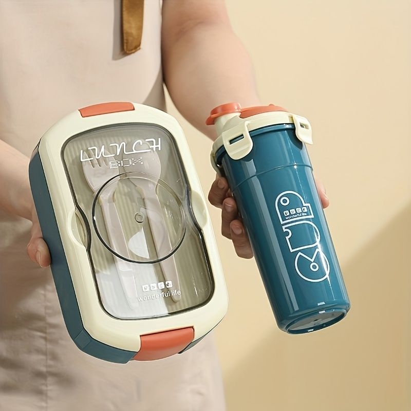 Zestaw lunchbox + kubek na zupę dla dzieci – widok produktu 4 | Kidartsy