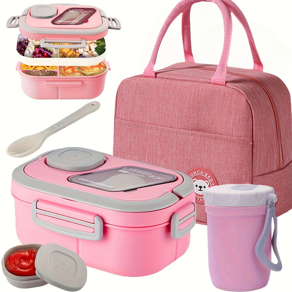 Zestaw lunchbox + kubek + torba termiczna dla dzieci – widok produktu 1 | Kidartsy
