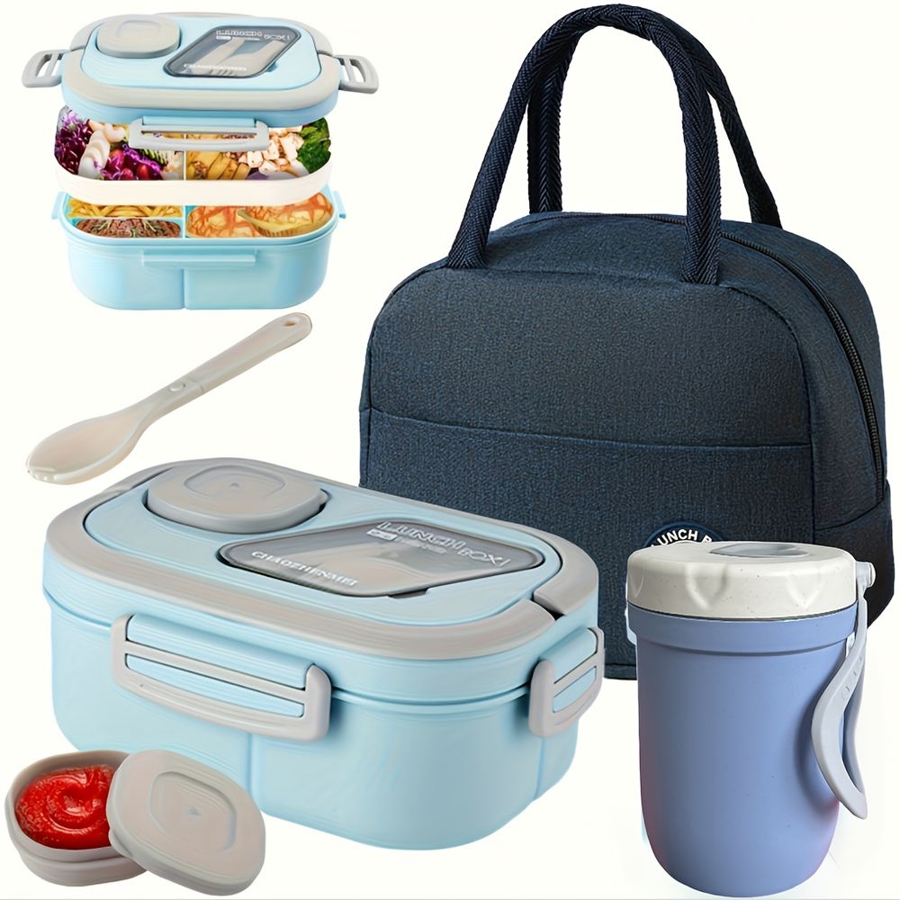 Zestaw lunchbox + kubek + torba termiczna dla dzieci – widok produktu 2 | Kidartsy