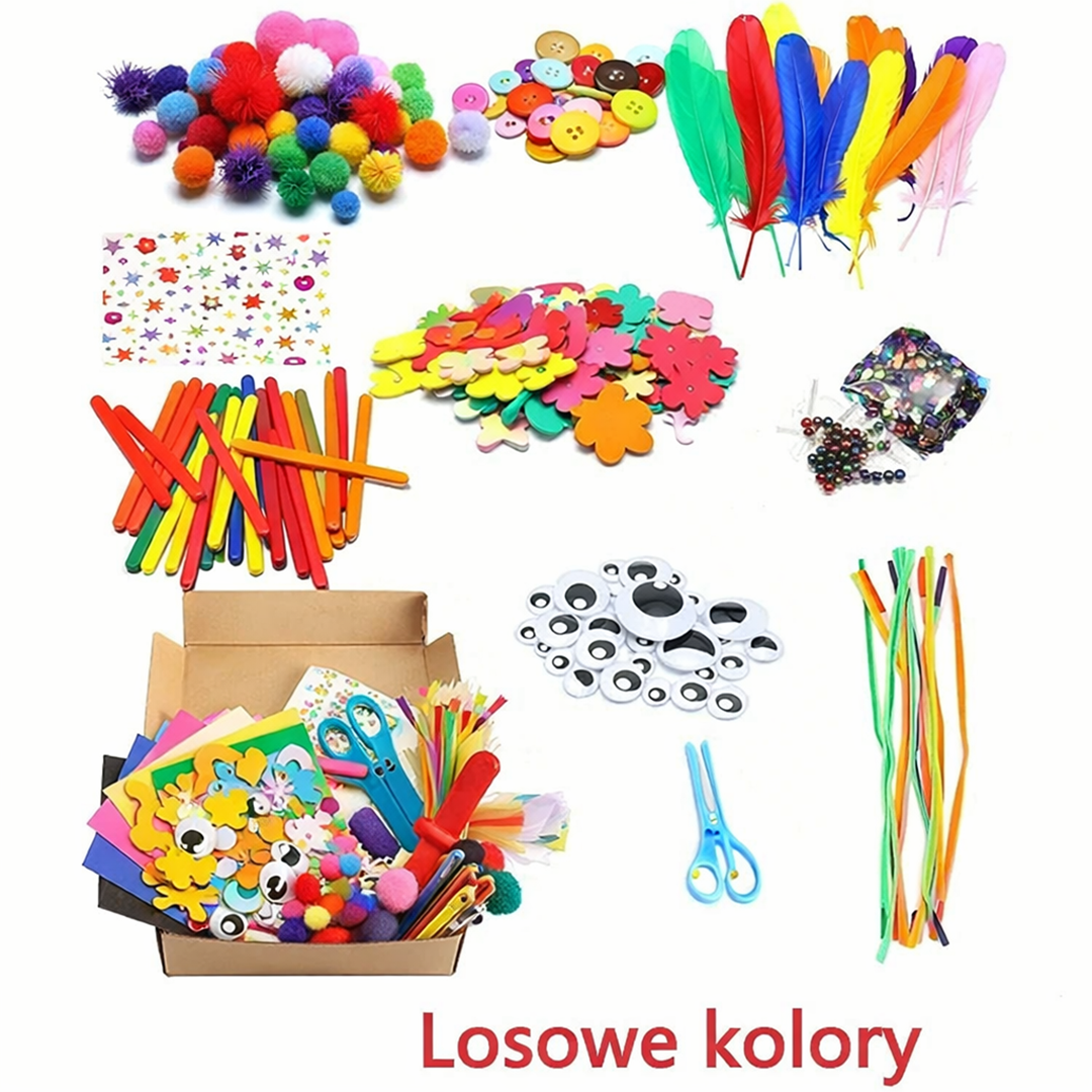 Zestaw Materiałów Plastycznych – Kreatywna Zabawa dla Dzieci – widok produktu 5 | Kidartsy
