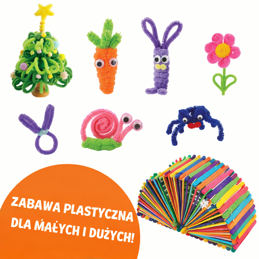 Zestaw Materiałów Plastycznych – Kreatywna Zabawa dla Dzieci – widok produktu 6 | Kidartsy