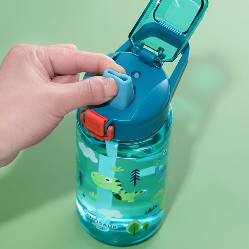 Butelka dla dzieci 600 ml z rietje – widok produktu 1 | Kidartsy