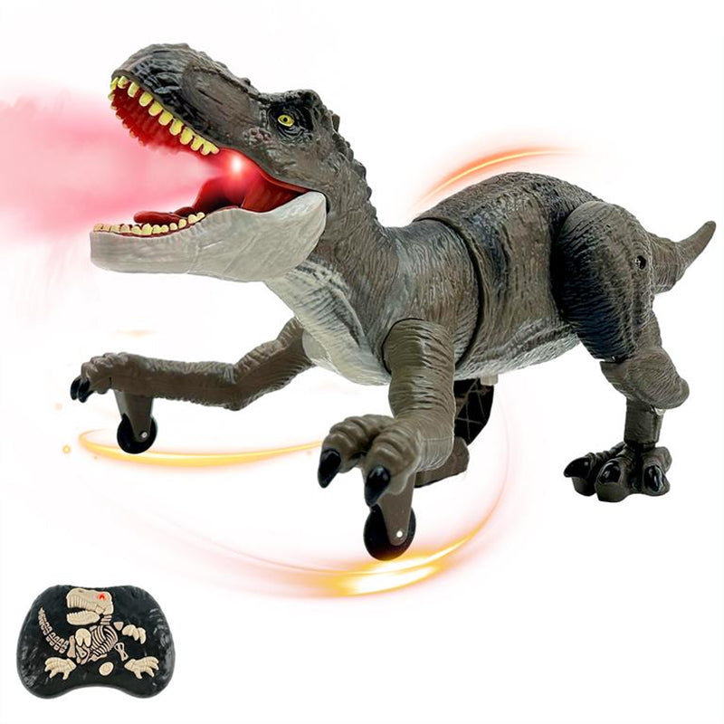 Dinozaur zdalnie sterowany z funkcją mgiełki, dinozaur z mgiełką