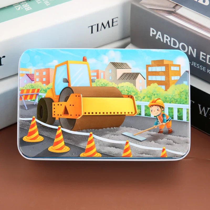 Drewniane puzzle 60 elementów