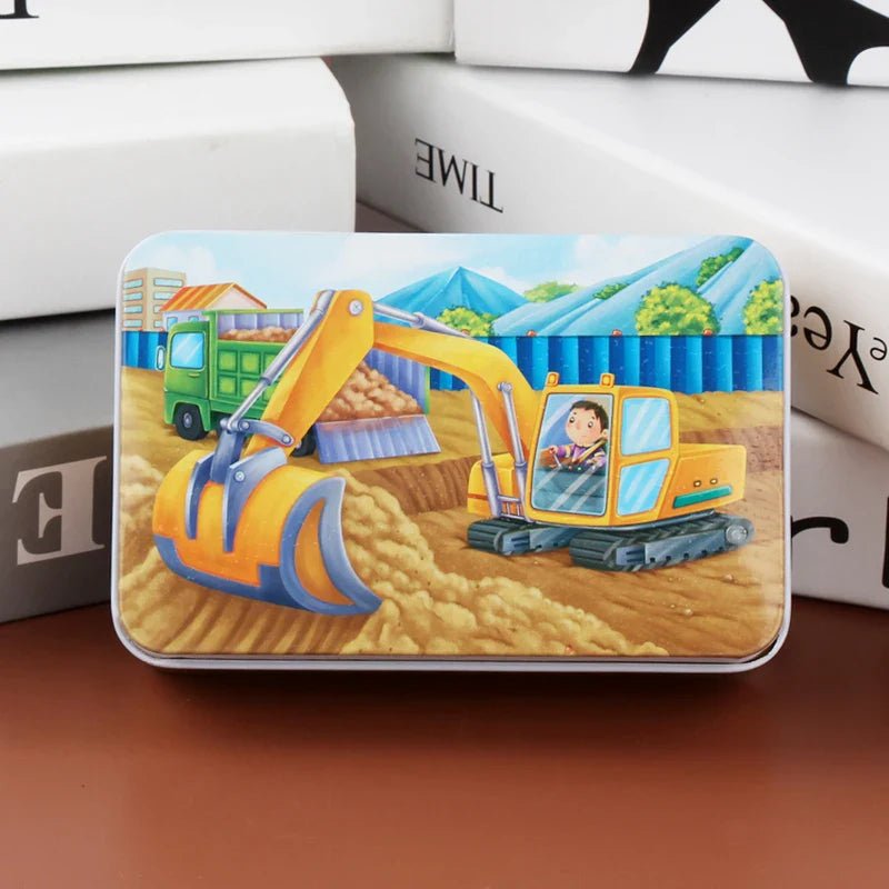 Drewniane puzzle 60 elementów