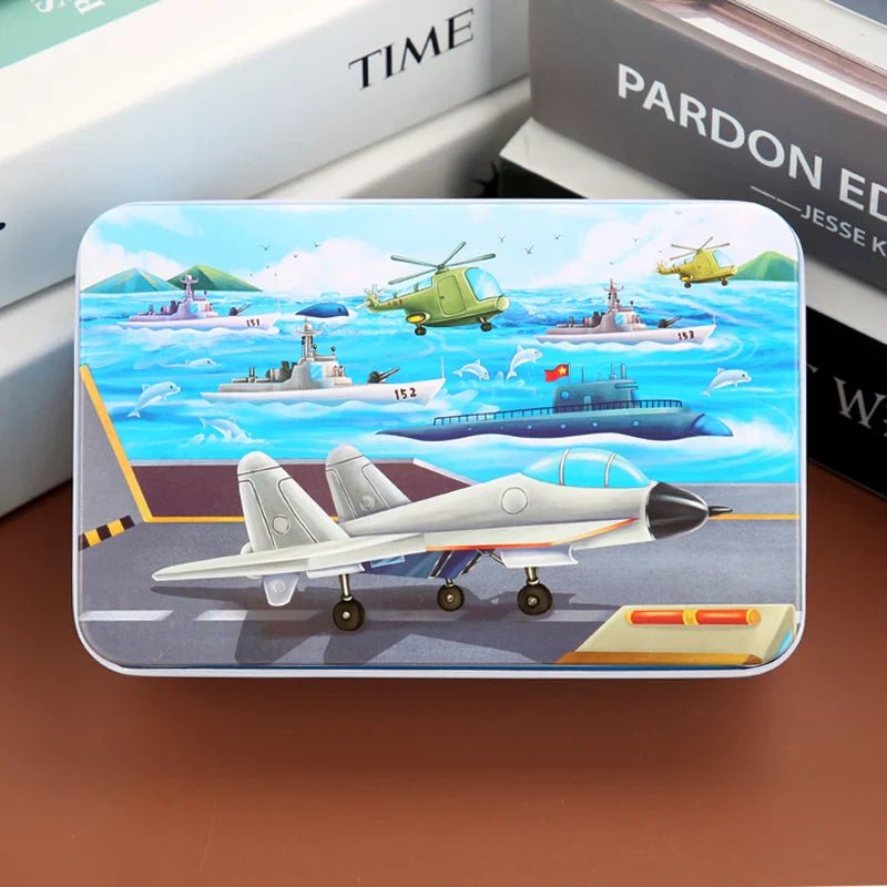 Drewniane puzzle 60 elementów