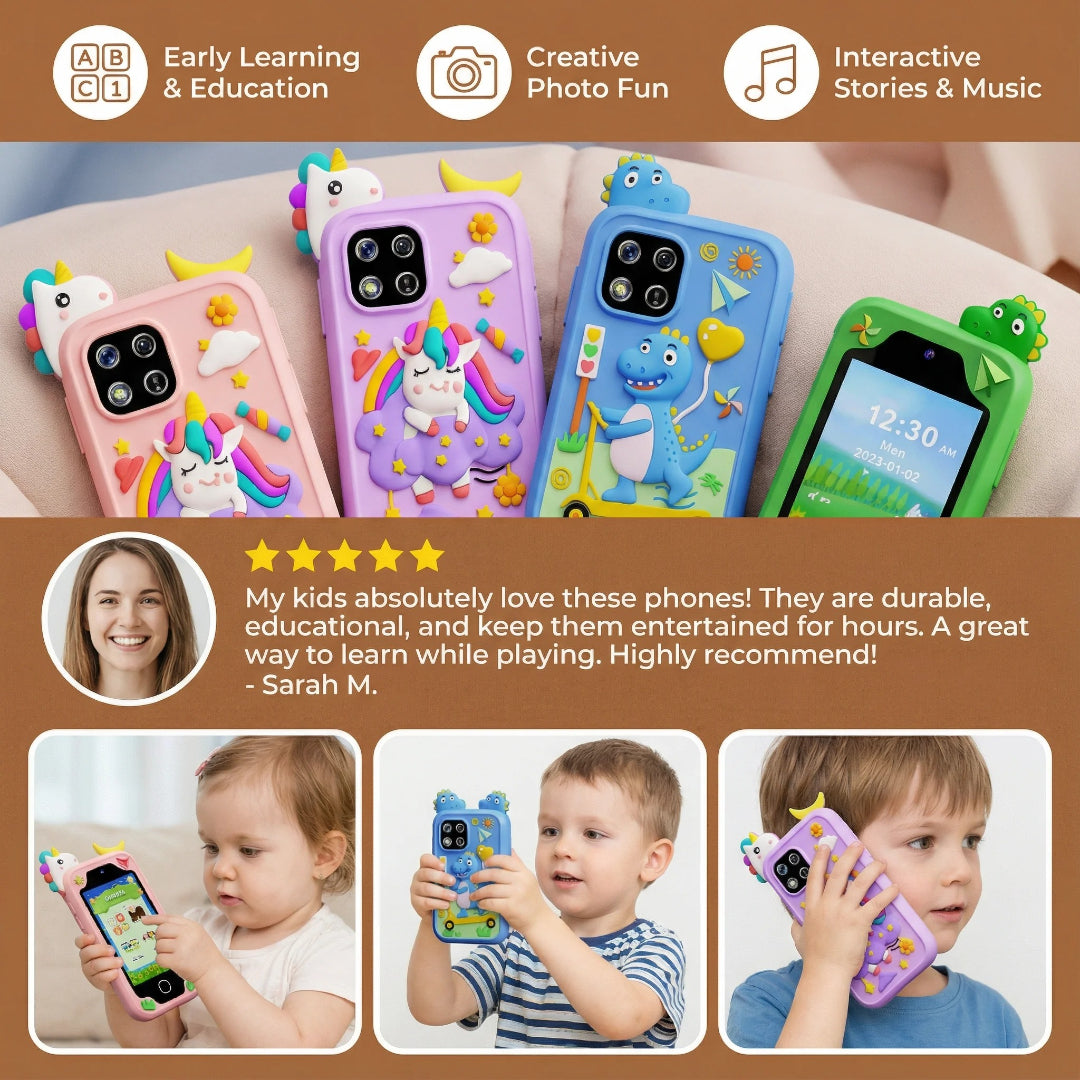 Edukacyjny smartfon – widok produktu 3 | Kidartsy