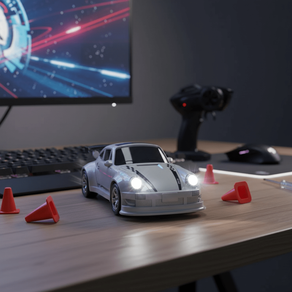 Mini samochód zdalnie sterowany do driftu