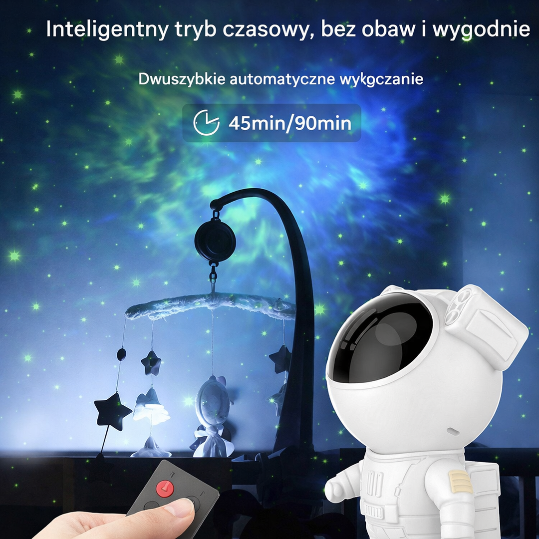 Projektor Gwiazd Lampka – Uspokajająca Zabawa na Dobranoc dla Dzieci – widok produktu 3 | Kidartsy