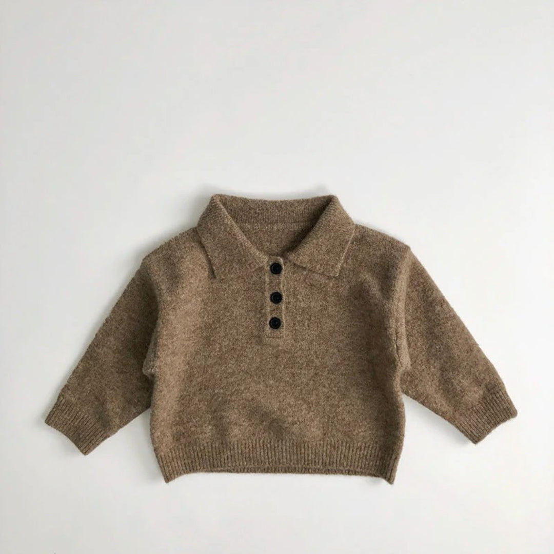 Sweter polo dla dzieci – widok produktu 3 | Kidartsy