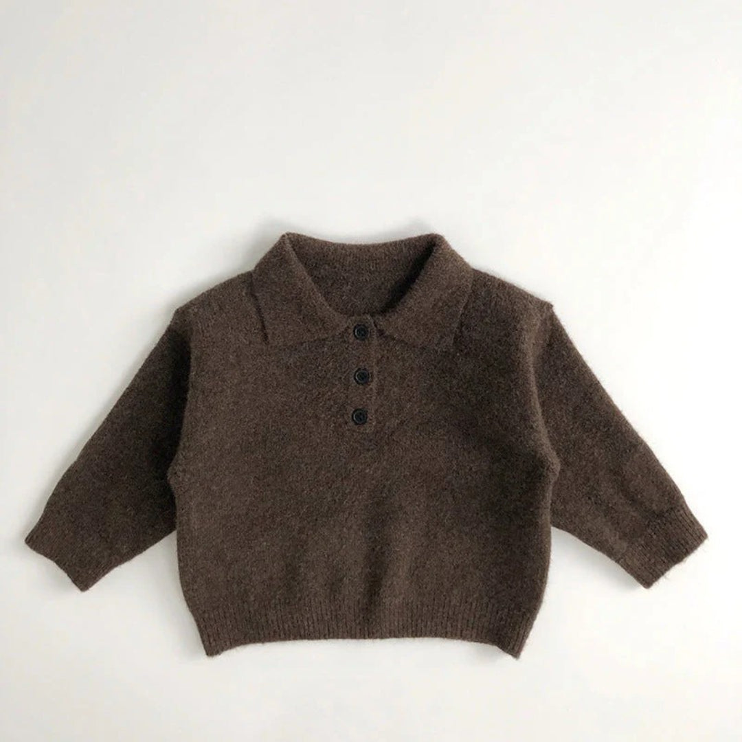 Sweter polo dla dzieci – widok produktu 4 | Kidartsy