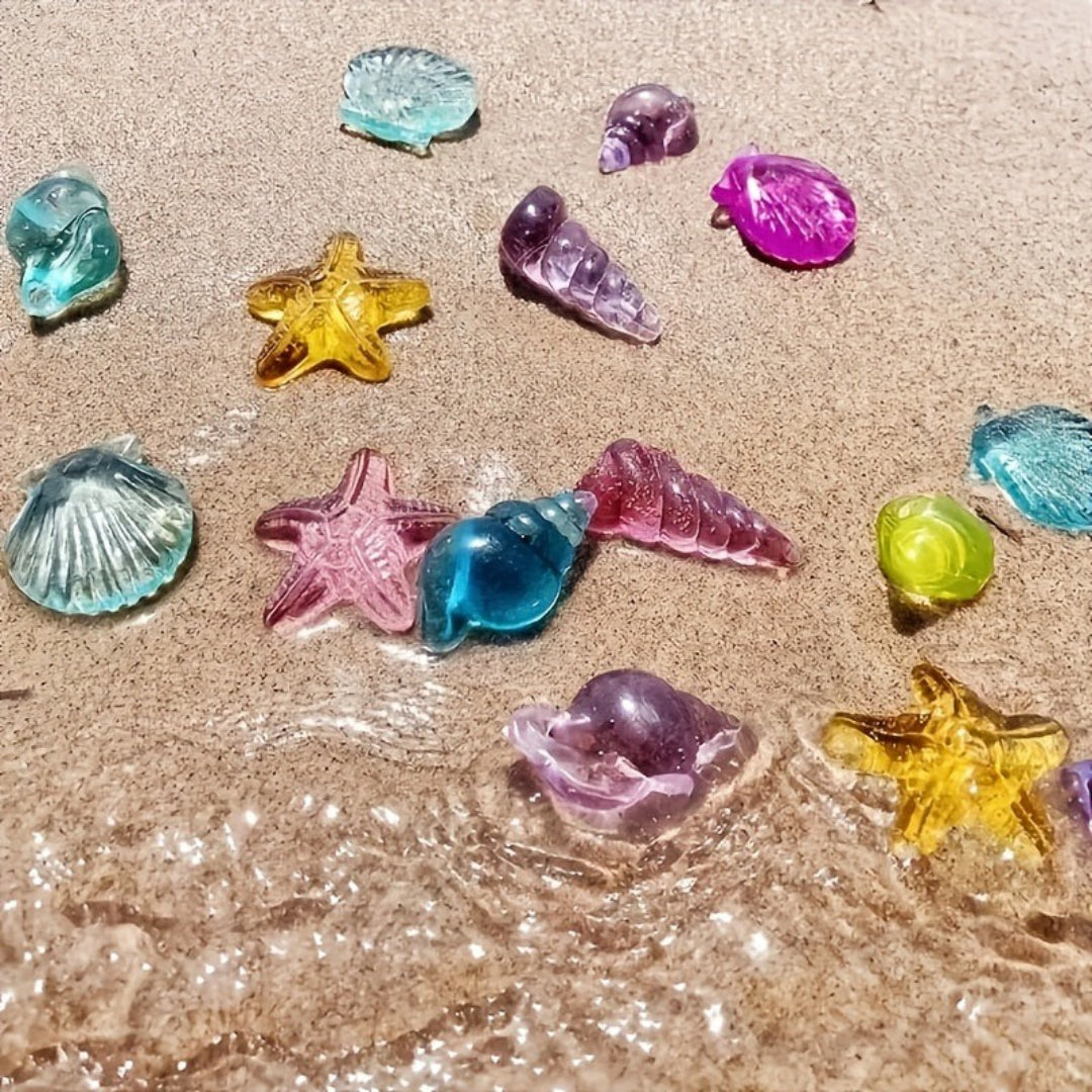 Zestaw klejnotów z motywem zwierząt oceanicznych – widok produktu 6 | Kidartsy